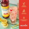 Monin - Sugar Free Raspberry Syrup, Sweet and Tart, Great for Cocktails and Lemonades, Gluten-Free, Non-GMO (750 ml) view 4
