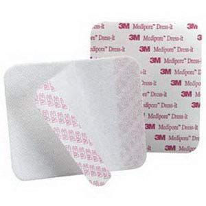 3M Medipore Dress-It Pre-Cut Dressing Covers - 3-7/8" x 4-5/8" - Box of 25