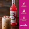 Monin - Rose Syrup, Elegant and Subtle, Great for Cocktails, Mocktails, and Soda, Gluten-Free, Non-GMO (750 ml) view 4