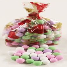 Scott's Cakes Chocolate Dutch Mints in a 1 Pound Multi Heart Bag