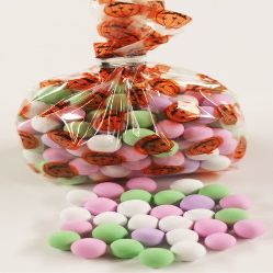 Scott's Cakes Chocolate Dutch Mints in a 8 oz. Pumpkin Bag