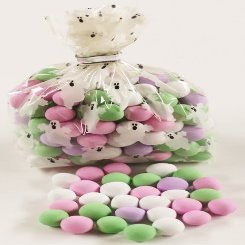 Scott's Cakes Chocolate Dutch Mints in a 8 oz. Ghost Bag