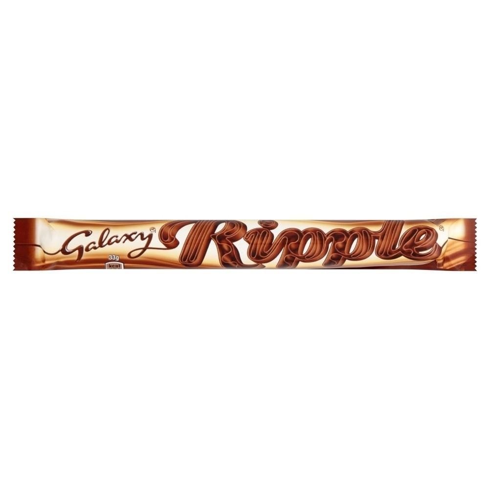 Galaxy Ripple Milk Chocolate Bar (33g) x 6