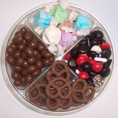Scott's Cakes 4-Pack Nougat Taffy, Licorice Mix, Chocolate Pretzels, & Chocolate Peanuts