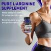 Ultimate Nutrition Arginine Power Supplement for Men & Women - Amino Acid Supplement with 800mg of L-Arginine for Nitric Oxide Production, Bodybuilding, Performance & Muscle Growth - 100 Capsules view 3