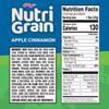 Nutri-Grain Breakfast Bars, Made with 10g Whole Grains, Snack Bars, Apple Cinnamon, 20.8oz Box (16 Count) view 2