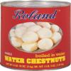 Roland Foods Peeled Water Chestnuts In Water, 6.375-Pound Cans (Pack of 3) view 1