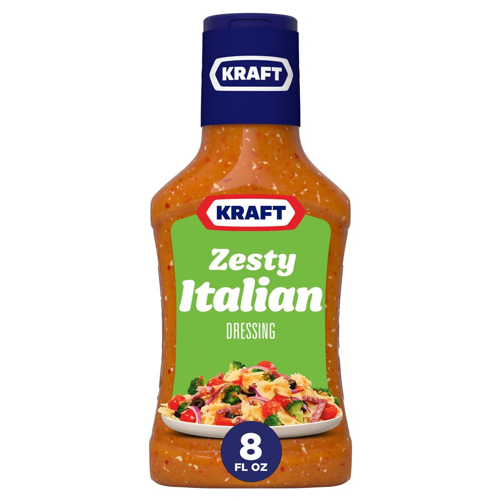 Kraft Dessing, Zesty Italian, 8 oz