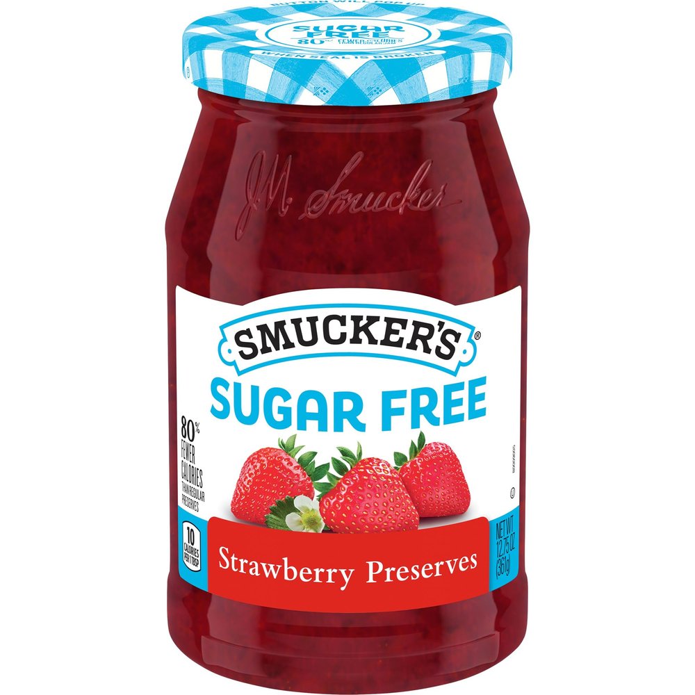Smucker's Sugar Free Strawberry Preserves, 12.75 Ounces