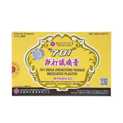 701 Dieda Zhentong Yaogao Medicated Plaster by Solstice