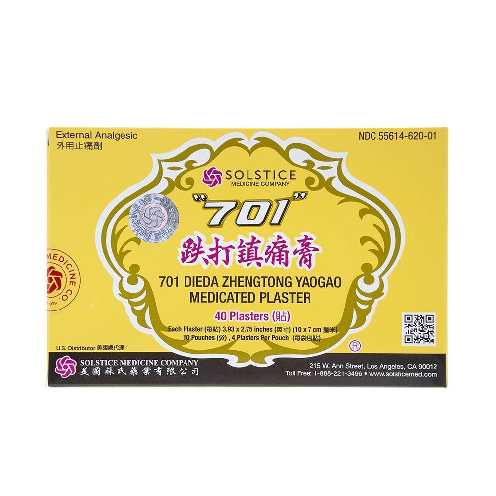 701 Dieda Zhentong Yaogao Medicated Plaster by Solstice