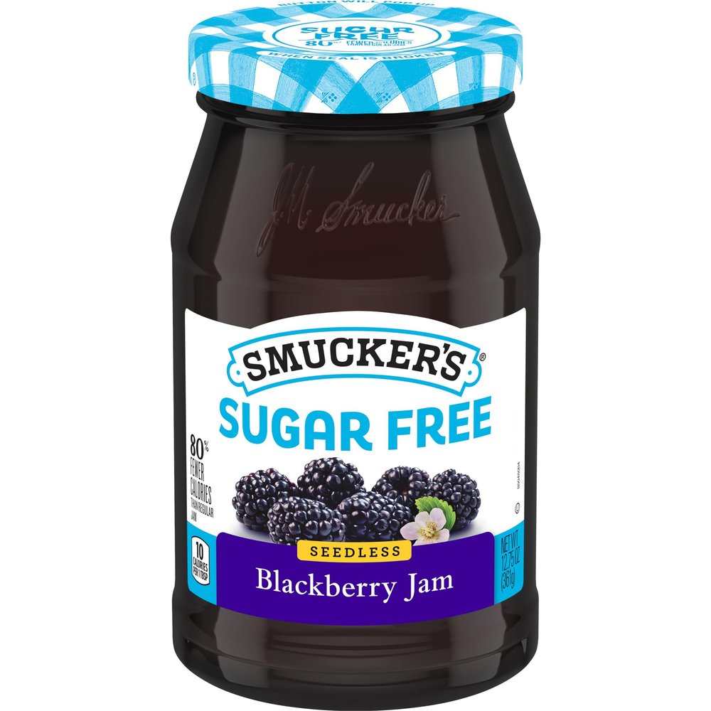 Smucker's Sugar Free Seedless Blackberry Jam, 12.75 Ounces