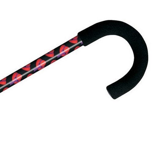 Walking Cane - Tourist Adjustable "Red Hat" Cane