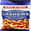 Dan-D-Pak Salt & Pepper Cashews, 3.5-Ounce Bags (Pack of 12) view 1
