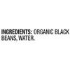WESTBRAE 15 oz Natural Organic Black Beans, No Salt Added, Source of Plant Based Protein and Fiber, Low Fat, Gluten Free, (Pack of 12) view 3