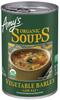 Amys Soup, Vegan Vegetable Barley Soup, Low Fat, Made With Organic Tomatoes, Carrots and Celery, Canned Soup, 14.1 Oz view 1