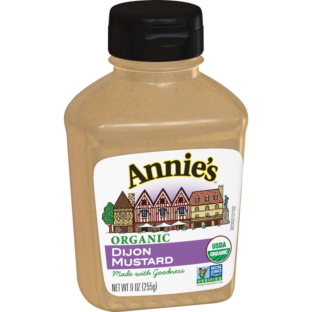 Annie's Organic Dijon Mustard, Gluten Free, 9 oz