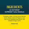 La Victoria, Suprema Medium Salsa , 67 oz view 3