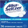 Alka-Seltzer Original Effervescent Antacid Tablets 36 Ea view 1