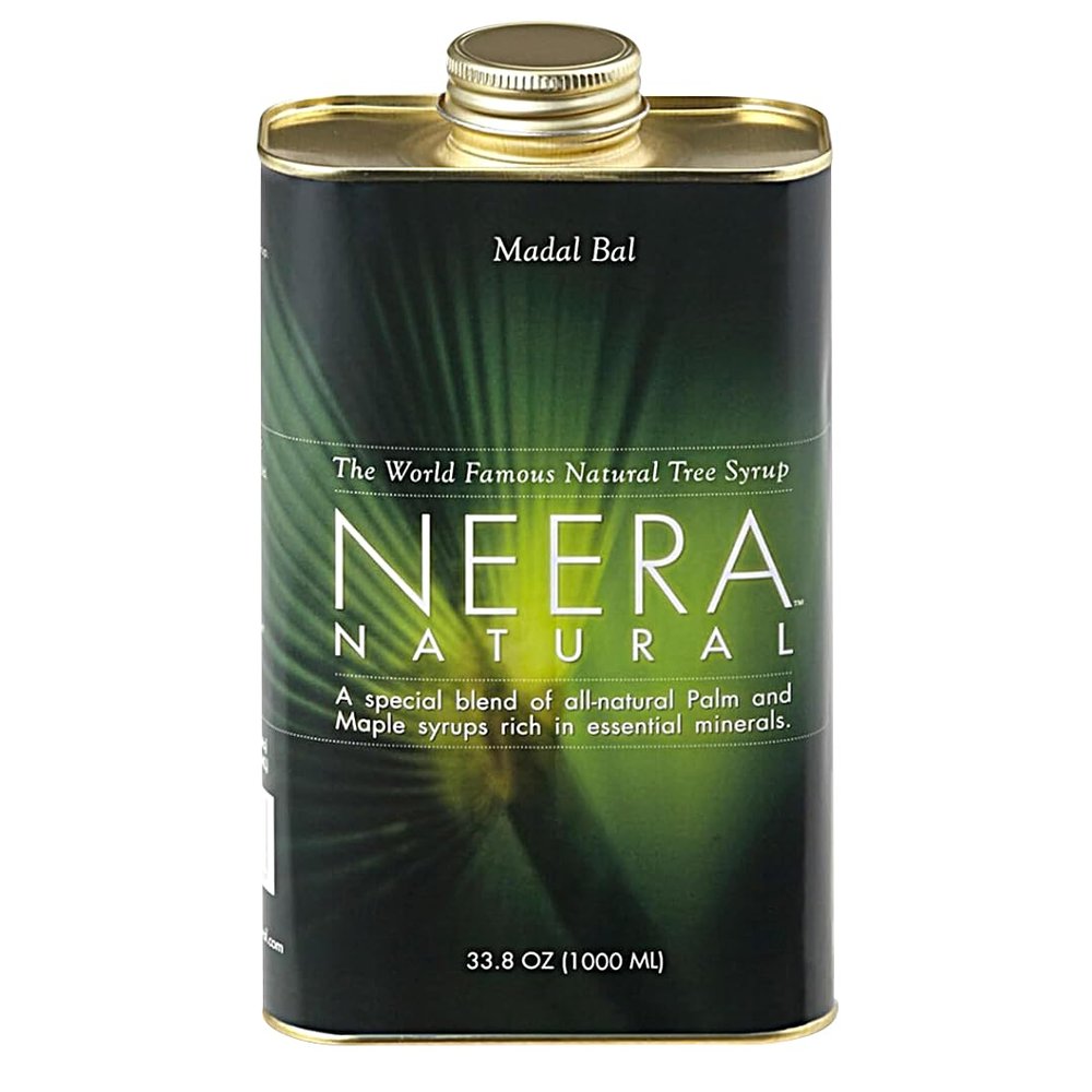 Neera Natural Madal Bal Syrup Master Cleanse  Lemonade Detox Cleanser with Cayenne & Maple, Colon & Body Cleanse, Belly Fat Support for Women, Green Can, 33.8 FL OZ