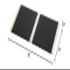 PVI Portable Doorway Threshold Ramp, 24x36, 1.5-3" Rise view 3