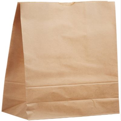 (Shimojima) Heiko Paper Bags, Square Bottom Bags, No.8, Craft, 6.1 x 3.7 x 12.6 inches (15.5 x 9.5 x 32 cm), 100 Sheets