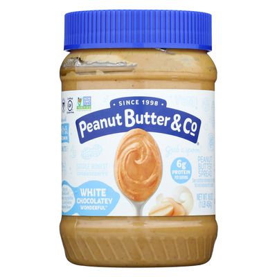 Peanut Butter & Co. White Chocolate Wonderful Peanut Butter, 16 oz