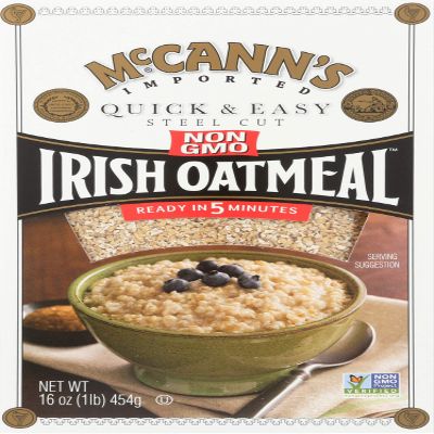 McCann's Quick and Easy Steel Cut Oatmeal, 16 Ounce