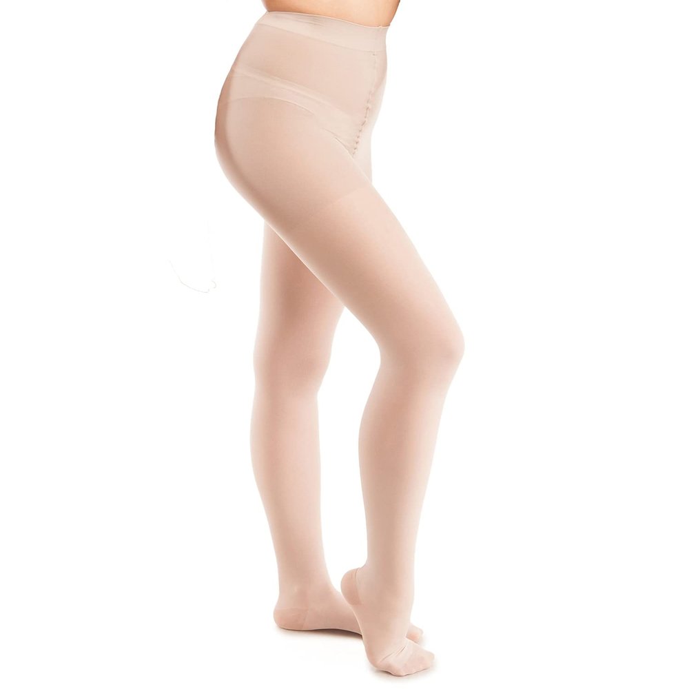 ITA-MED Sheer Pantyhose, Compression Support Stockings (23-30 mmHg)