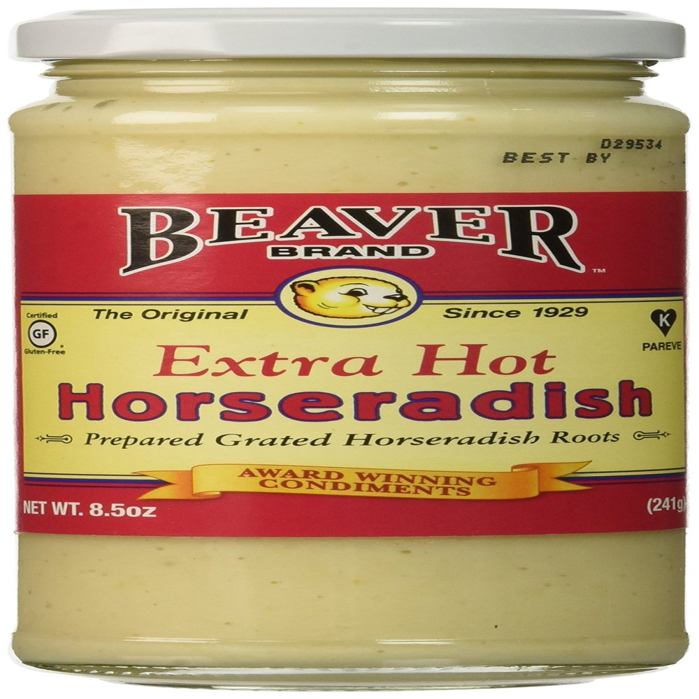 Beaver Hot Horseradish, 8.5 oz