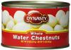 Dynasty Water Chestnuts, Whole, 8 oz view 1