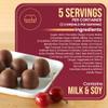 Queen Anne Dark Chocolate Covered Cordial Cherries | 6.6 oz | 10 Piece Gift Box | Whole Maraschino Cherry Creamy Filled Liquid Center | Holiday Party Chocolate Candy view 3