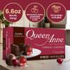 Queen Anne Dark Chocolate Covered Cordial Cherries | 6.6 oz | 10 Piece Gift Box | Whole Maraschino Cherry Creamy Filled Liquid Center | Holiday Party Chocolate Candy view 4