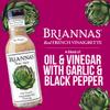 BRIANNAS - Home Style Real French Vinaigrette Dressing  Fine Salad Dressing made with Premium Ingredients - Gluten Free, Kosher, No Sugar, & Vegan Dressing - 12 oz. Bottle view 2