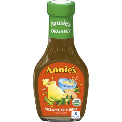 Annie's Organic Sesame Ginger Vinaigrette Salad Dressing, 8 fl oz