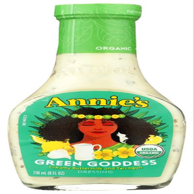 Annie's Organic Green Goddess Salad Dressing, Non-GMO, 8 fl oz