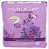 Natracare Natural Traditional Style Maxi Pads, Regular, Individually Wrapped, Without Wings in Plant-Based Bag (1 Pack, 14 Pads Total) view 1