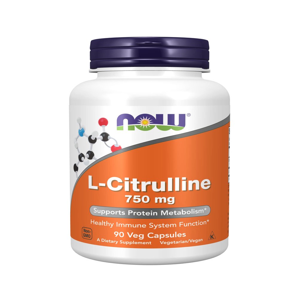 NOW Foods CITRULLINE 750MG 90 VCAPS