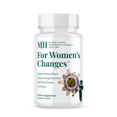 Michael's Health Naturopathic Programs for Womens Changes - 90 Vegetarian Tablets - for Peri-Menopausal and Menopausal Women - 22 Servings