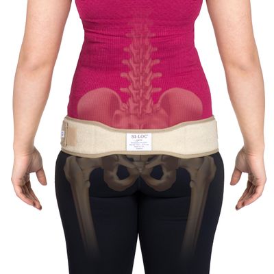 OPTP SI-LOC, SI Joint Belt for Women, Sacroiliac Belt, Lower Back Support Belts for Men, Low Back & Pelvic Pain Relief - Large/Extra Large