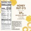 Cascadian Farm Organic Honey Nut O's Cereal, Made with Whole Grain, 9.5 oz view 2