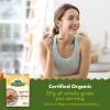 Cascadian Farm Organic Honey Nut O's Cereal, Made with Whole Grain, 9.5 oz view 4