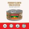 Genova Premium Yellowfin Tuna in Olive Oil, 3 Ounce Cans (Pack of 24), Wild Caught Canned Tuna, Solid Light view 3