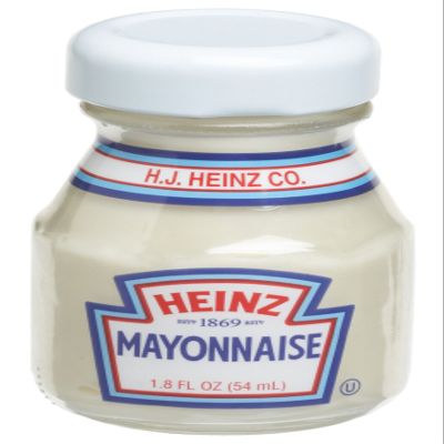 Heinz Mayonnaise, 1.8-Ounce Glass Jar (Pack of 60)