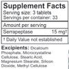 LifeLink Cardiopeptase (Serrapeptase) | 5 mg x 100 Enteric Coated Tablets | Proteolytic Enzyme | Joint and Cardiovascular Health | Gluten Free & Non-GMO | Made in The USA view 2