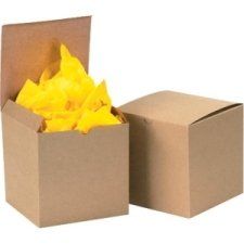 4in x 4in x 2in Kraft Gift Boxes