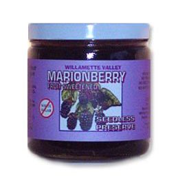 SEEDLESS MARIONBERRY FRUIT-SWEETENED PRESERVE