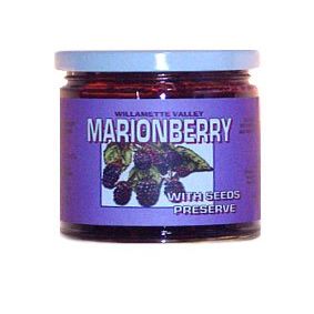 Genuine Oregon Old Fashion Marionberry Preserve with Seeds