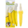 Baby Banana Bendable Safe Training Toothbrush for Toddlers ages1-3, Protects Young Mouths That are Still Learning The Habits of Oral Care, Family-Owned Business view 1