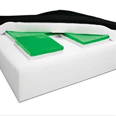 Everest & Jennings Dura-Gel SP III Wheelchair Cushion, 3" Thick, 18x18", 8930188